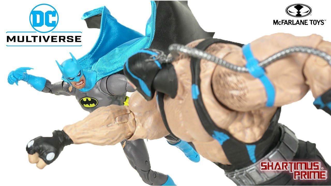 DC Multiverse Batman vs. Bane Knightfall 2-Pack McFarlane Toys DC Comics Action Figure Review