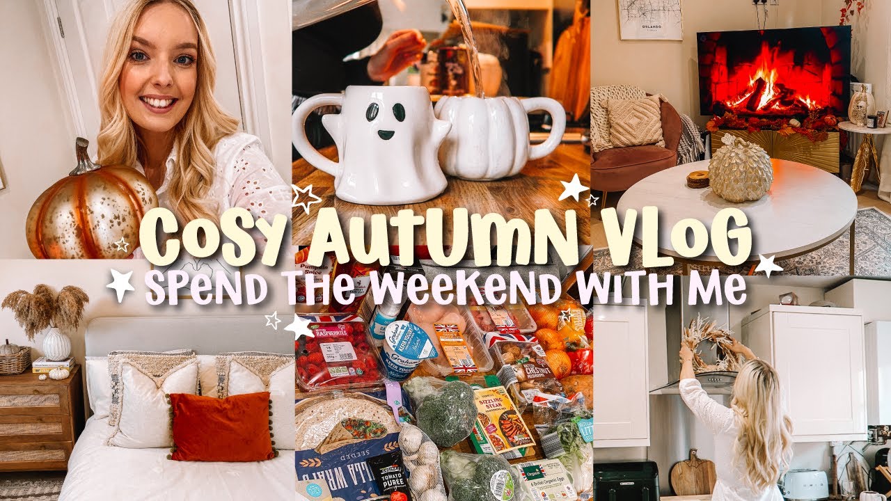 COSY AUTUMN VLOG | DECORATING FOR AUTUMN 2024 | WHOLESOME WALKS | ALDI FOOD HAUL