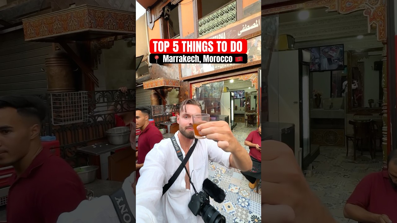 5 лучших занятий в Марракеше, Марокко 🇲🇦 #шорты