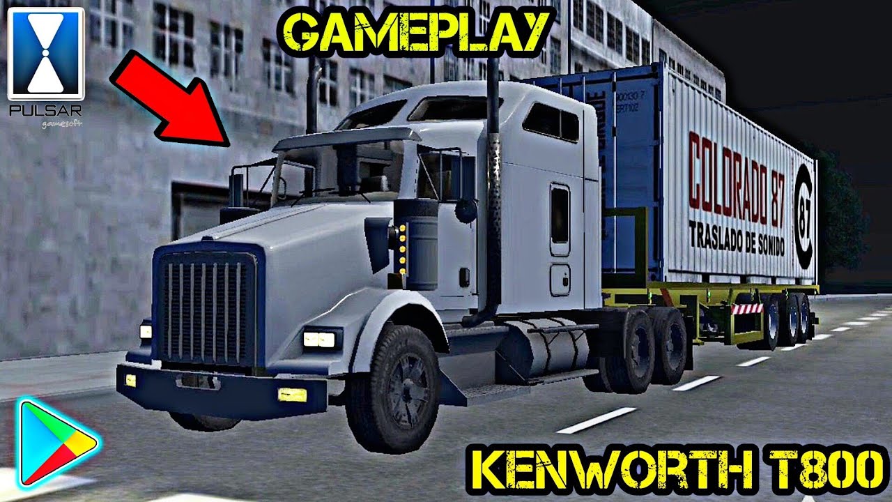 Grand Truck Simulator 2 - Kenworth T800 | GAMEPLAY