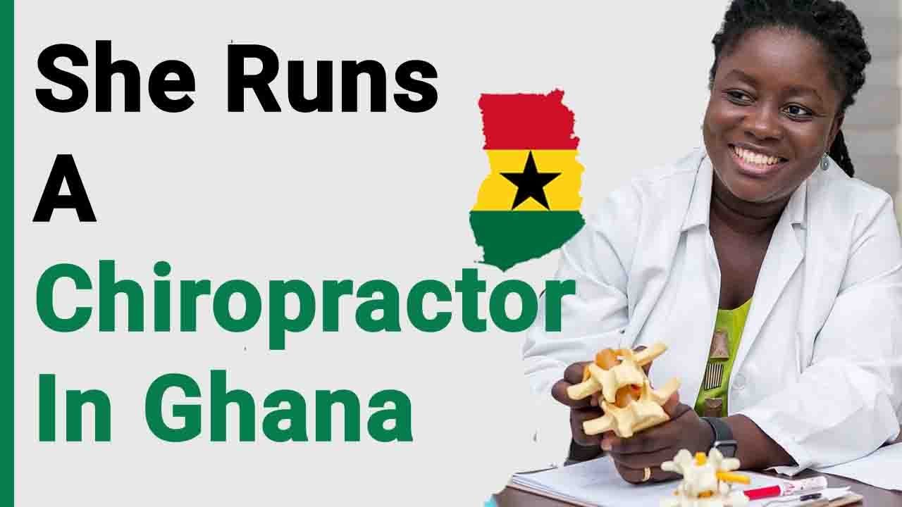 She Set Up A Chiropractor Center  In Ghana  #just4womenafrica #chiropractic
