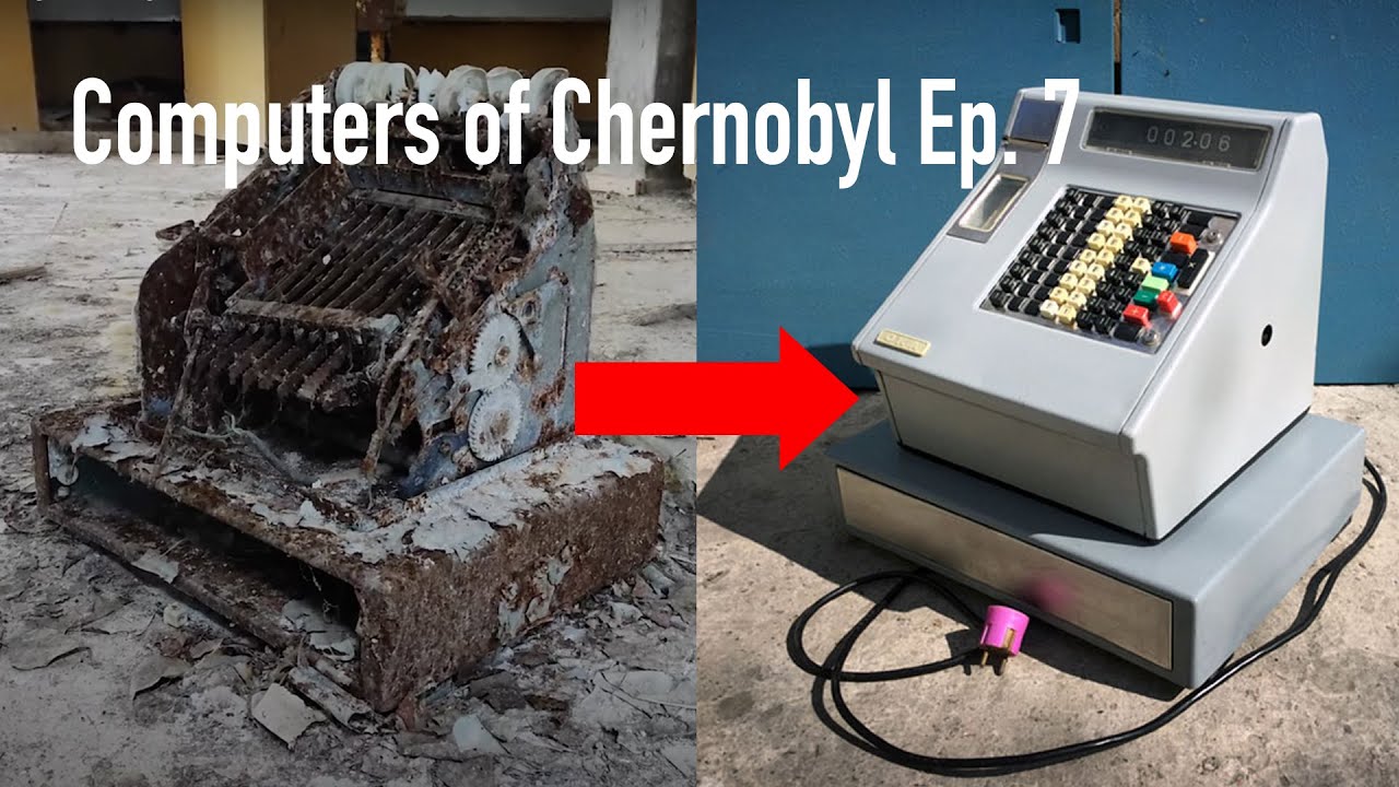 Iconic Soviet cash register gets a new life! OKA-4401 in action.