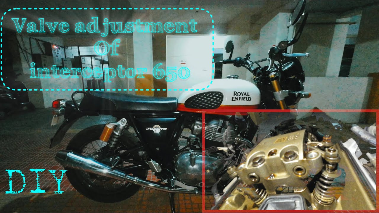 how to do the valve adjustment in interceptor 650/gt650. DIY. easy step by step process. buddies boy