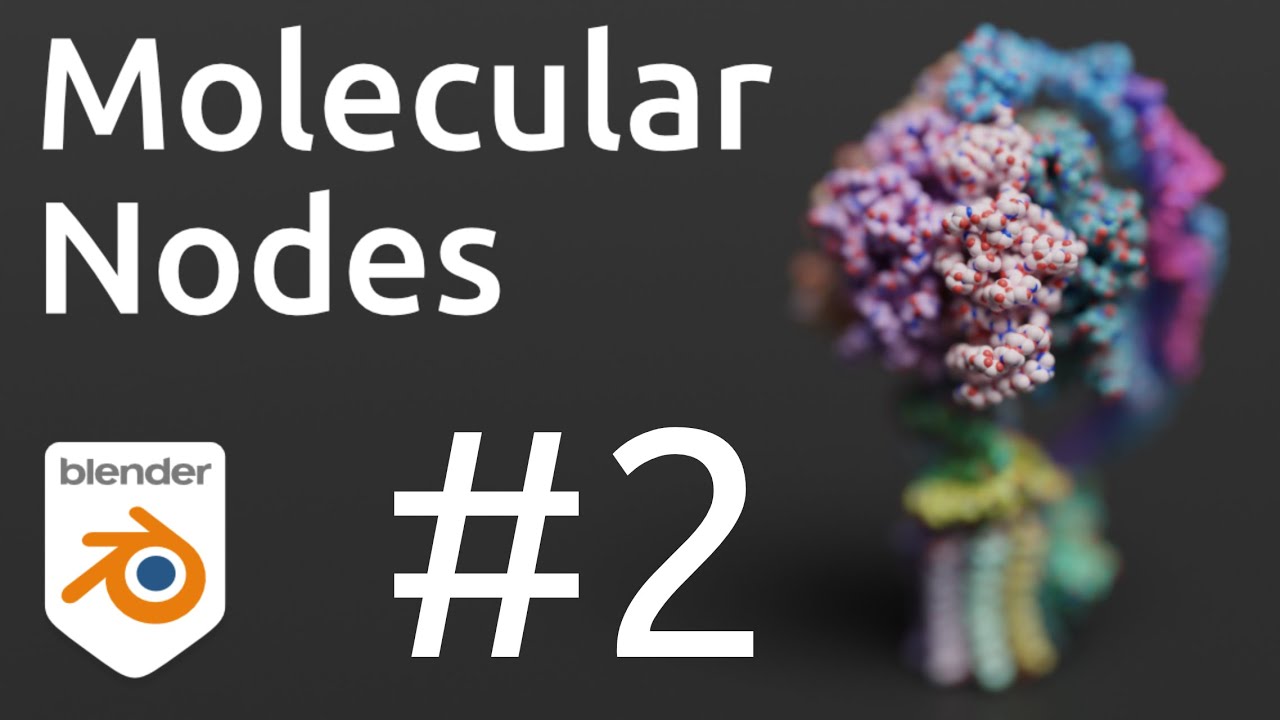 Molecular Nodes | Animation Proteins | Blender for Biochemists | Geometry Nodes