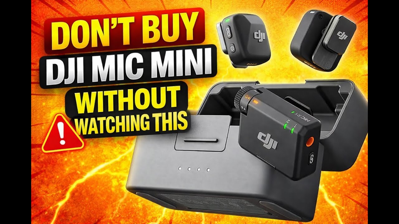DJI Mic Mini Unboxing &  How to connect with Iphone or MacBook — Best Wireless Mic Setup in 2026? 🤔