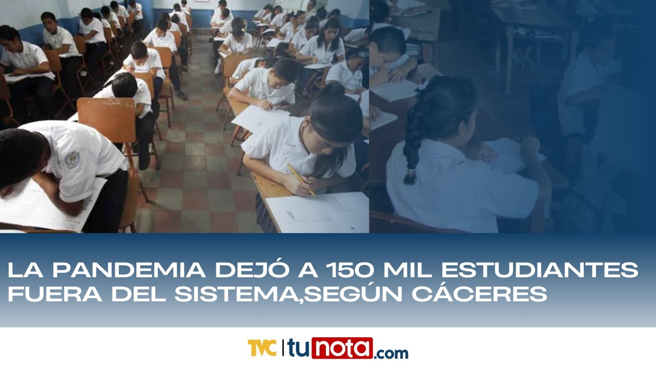En Honduras, la pandemia sacó del sistema educativo a unos 150 mil estudiantes, según Dennis Cáceres