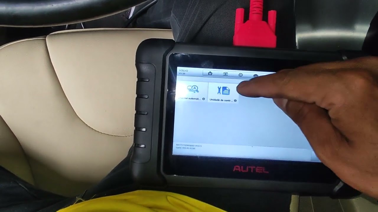 Como usar Scanner Autel na Volvo XC 60