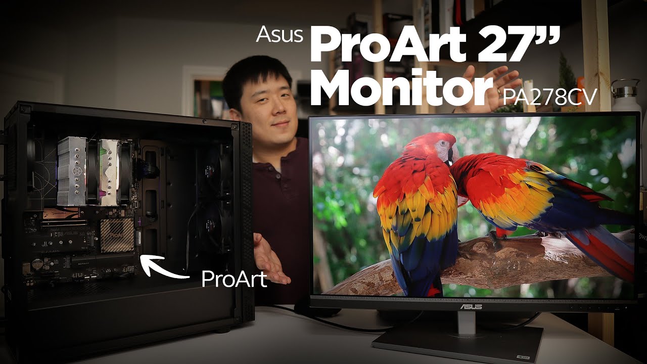 Asus ProArt Display PA278CV — 27-дюймовый монитор для творческих людей и профессионалов