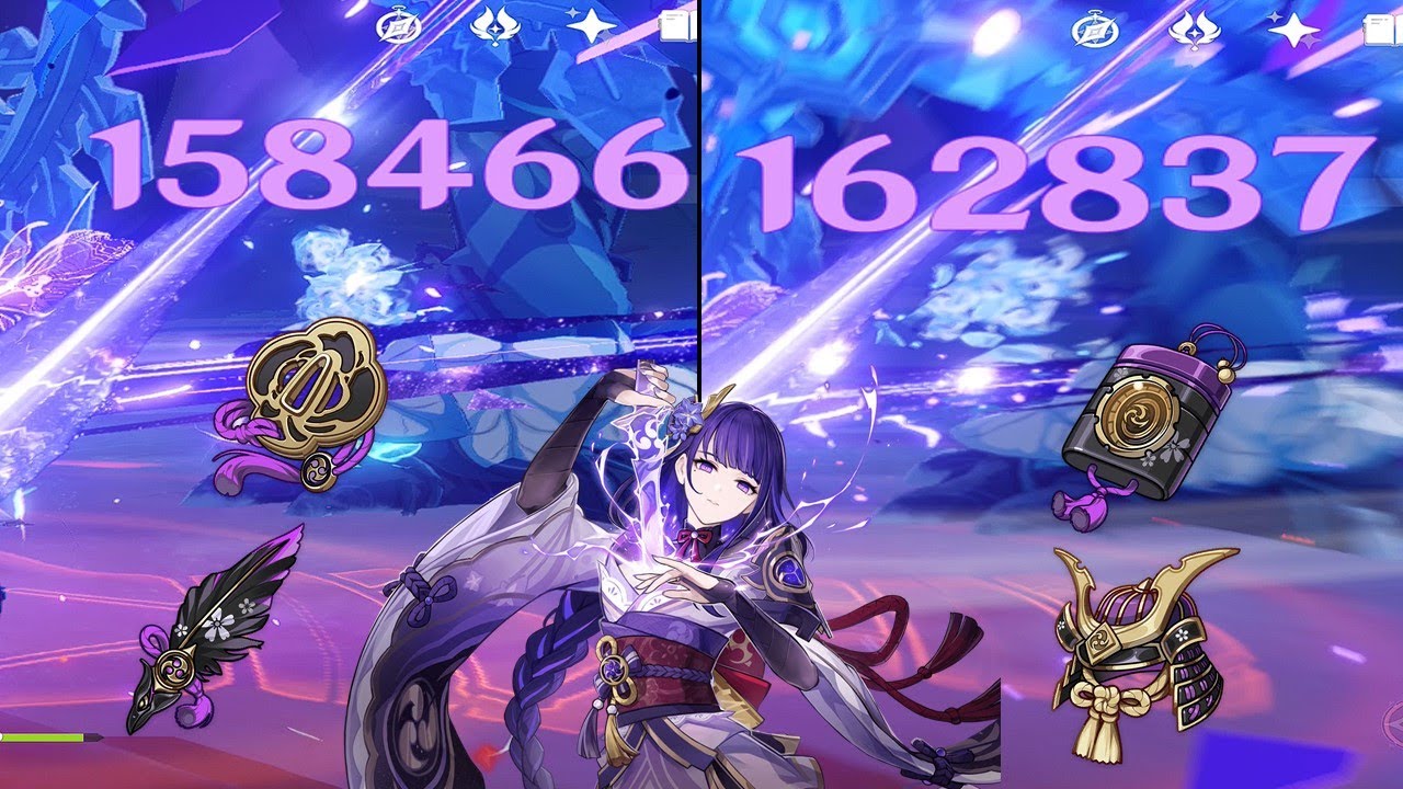 Rerun 2.5! The Catch vs Skyward Spine Raiden Shogun Weapon - Genshin Impact