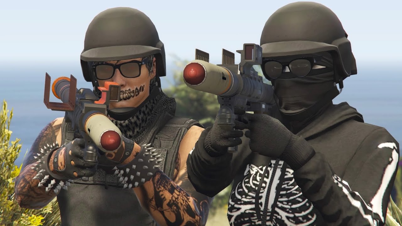 Когда хейтер вызывает меня на битву 1 на 1 в GTA 5 Online