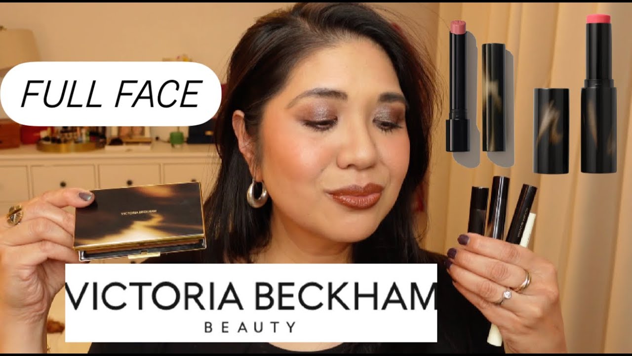 Full Face VICTORIA BECKHAM BEAUTY! New-to-Me and Favorites from the brand on medium, tan skintone