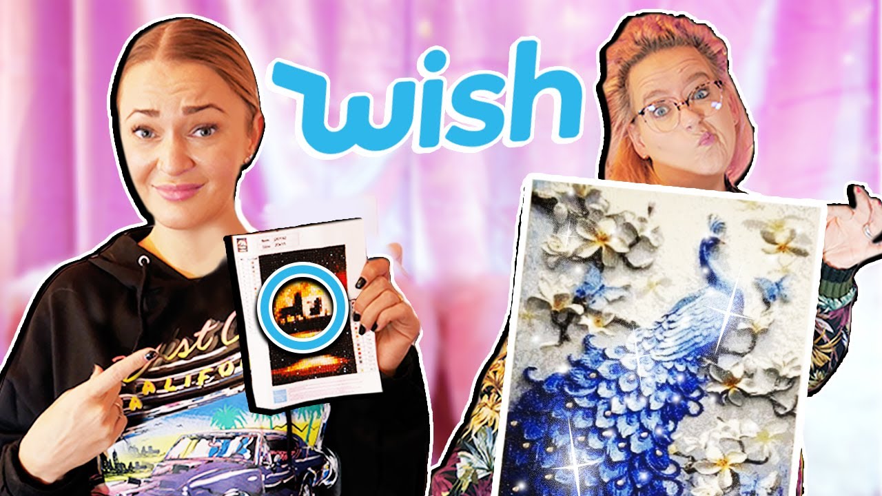 DIAMOND PAINTING VON WISH! Wie gut sind die wirklich!? FAIL!?