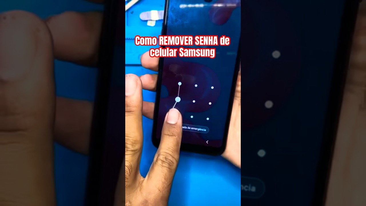 Como REMOVER SENHA do celular SAMSUNG ( NOVO M&Eacute;TODO)