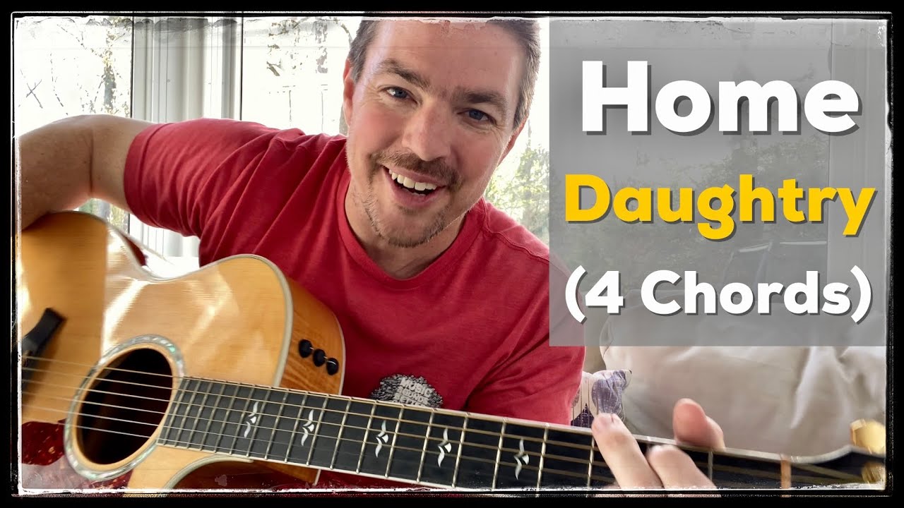 Home | Daughtry | Beginner Guitar Lesson