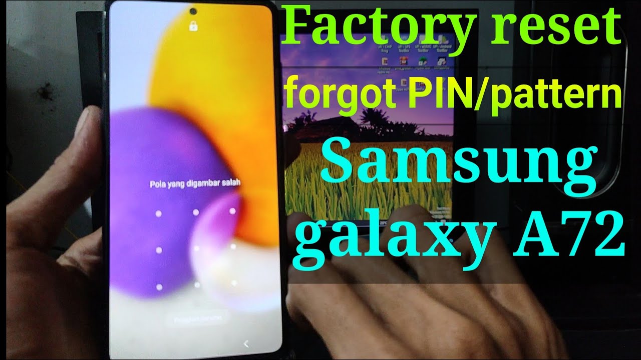 Factory Reset Samsung Galaxy A72 || Hard reset samsung A72