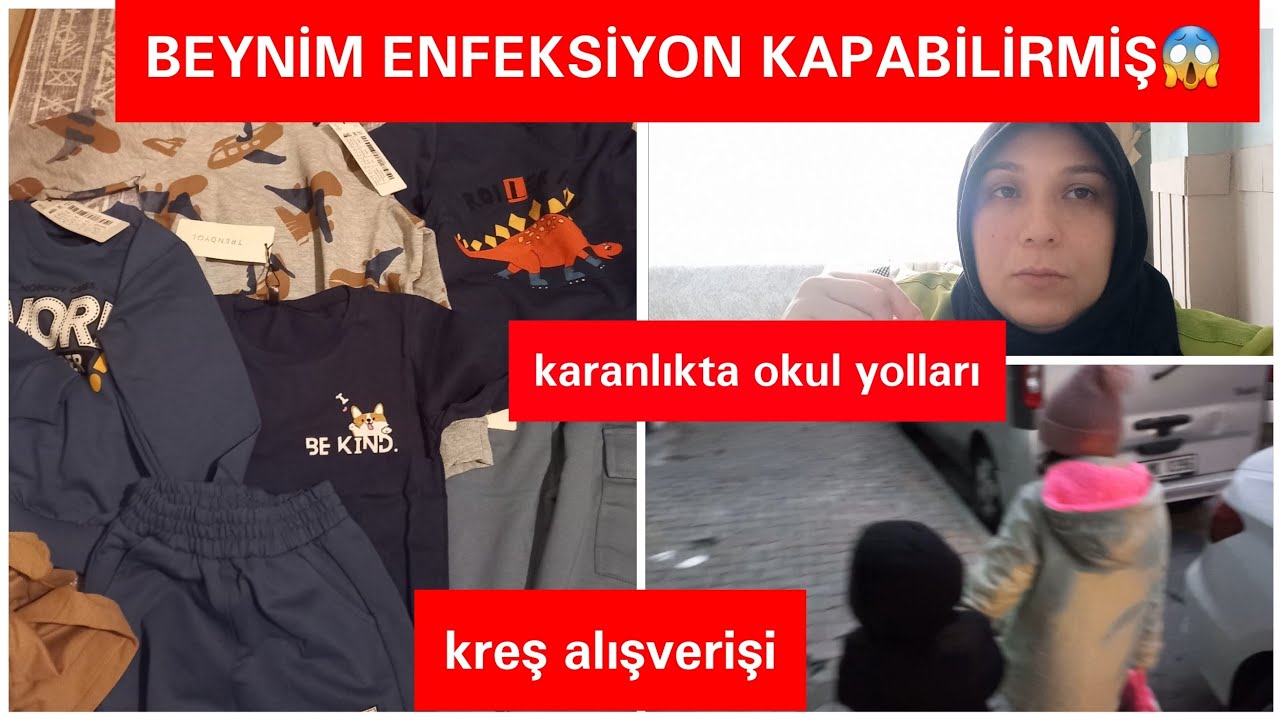 AMELİYAT OLACAĞIM😷ÇOCUK KIYAFETİ ALIŞVERİŞİ💯SABAHIN KÖRÜNDE OKUL YOLLARI🥺DOLAP İÇİ DÜZENİ💯#VLOG256