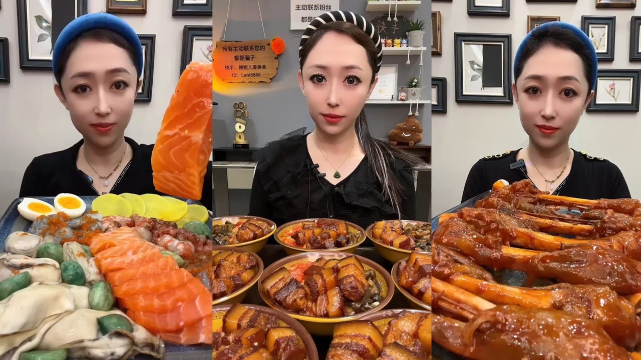 Mukbang #77 : Eat pig brain belly pork 🍖🍖, ,Noodles🍜🍜..#belly #mukbang #eatingshow #yummy 