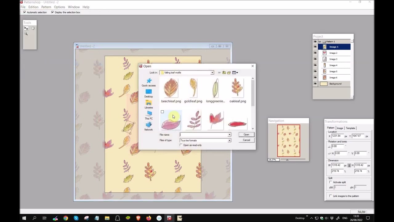 How to Create a Seamless Pattern in Patternshop for Free (Update)