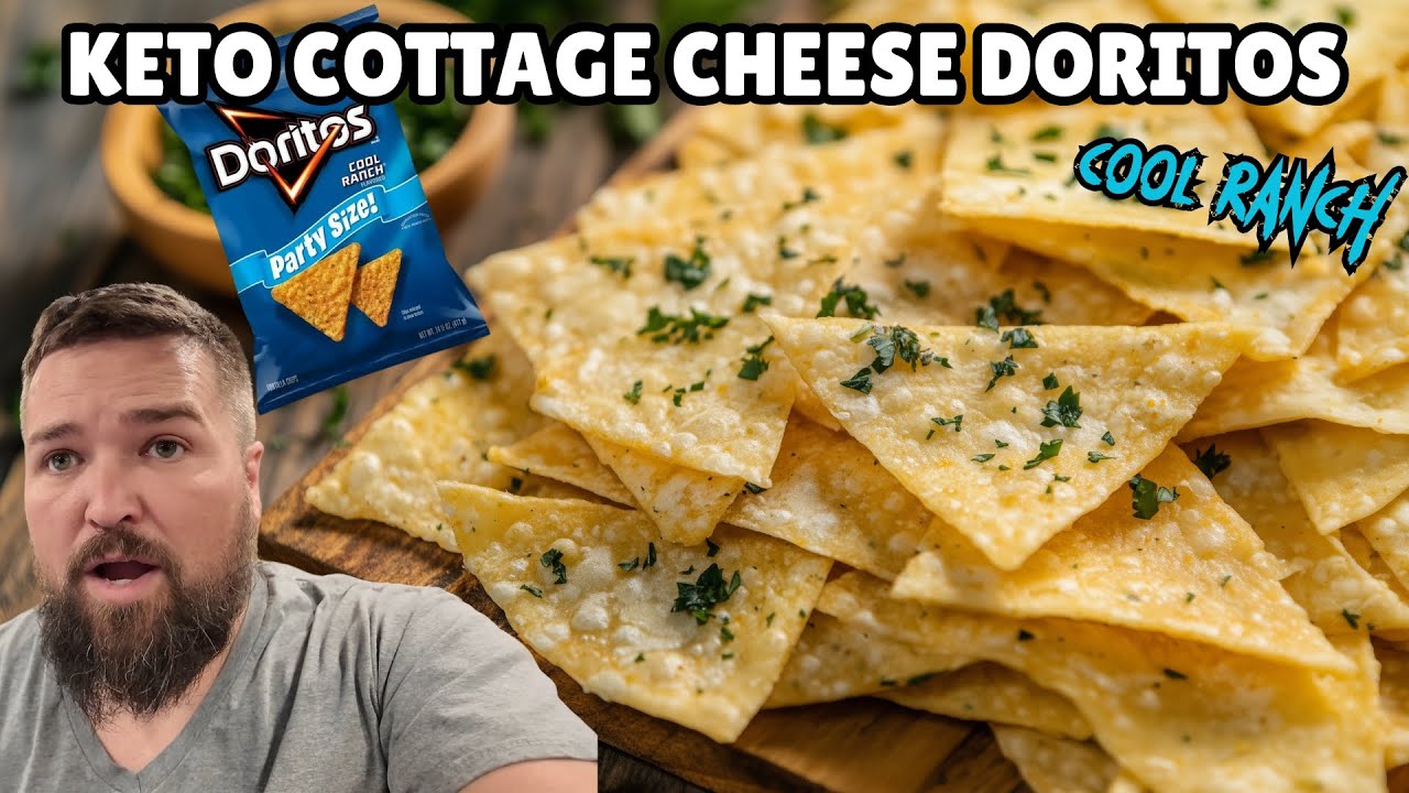 Рецепт классных кето-чипсов Doritos с сыром ранч! Просто и быстро! Лучше оригинала!