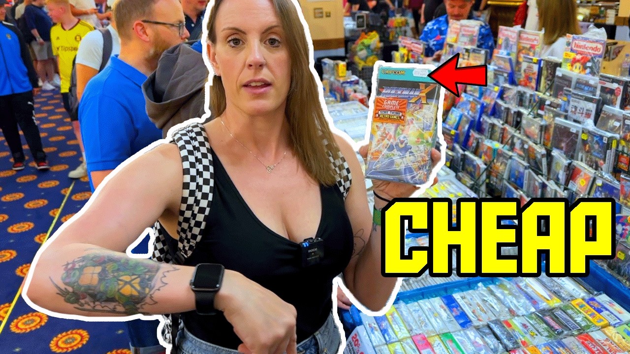 THIS Gaming Market DELIVERED! (Nottingham Video Game Market) PLUS the USA Retro Games Haul
