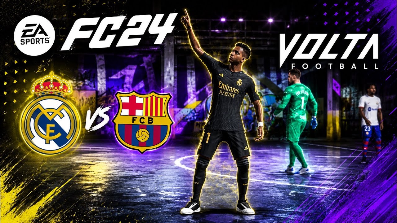 FC 24 Volta - Real Madrid vs Barcelona