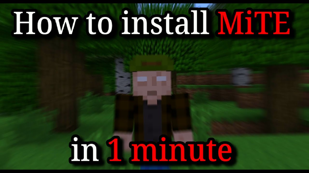 How to install MiTE in 1 minute [MultiMC/Prism]