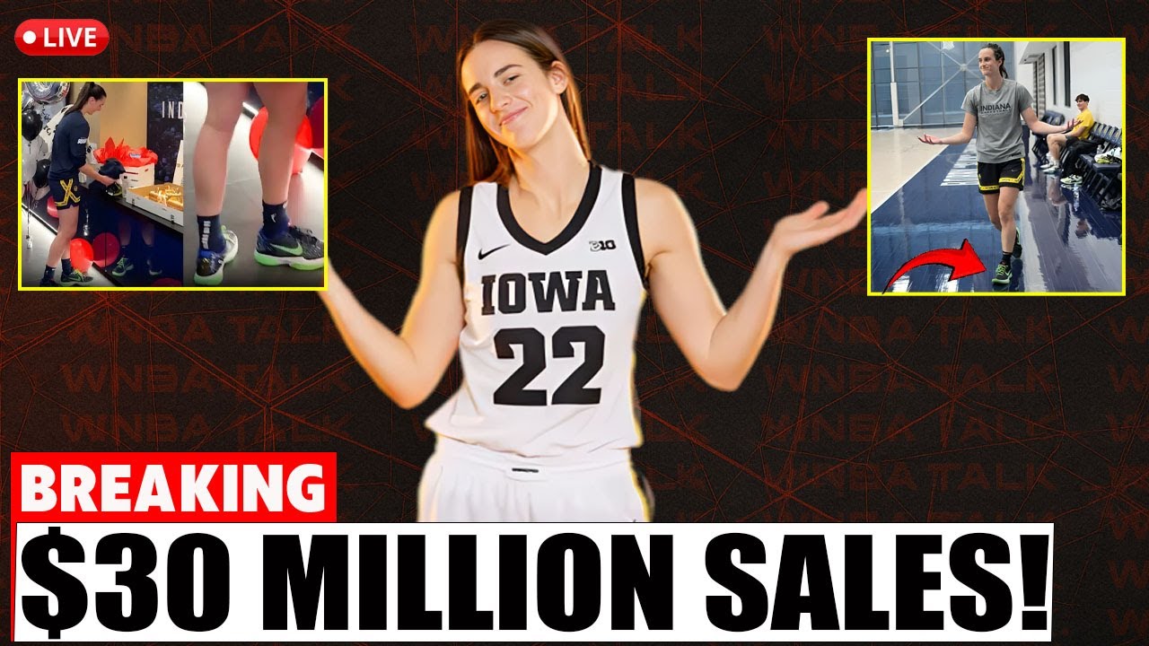 JUST IN: Nike Website CRASHES After Caitlin Clark’s Birthday Shoes Trigger RECORD-BREAKINGSales!