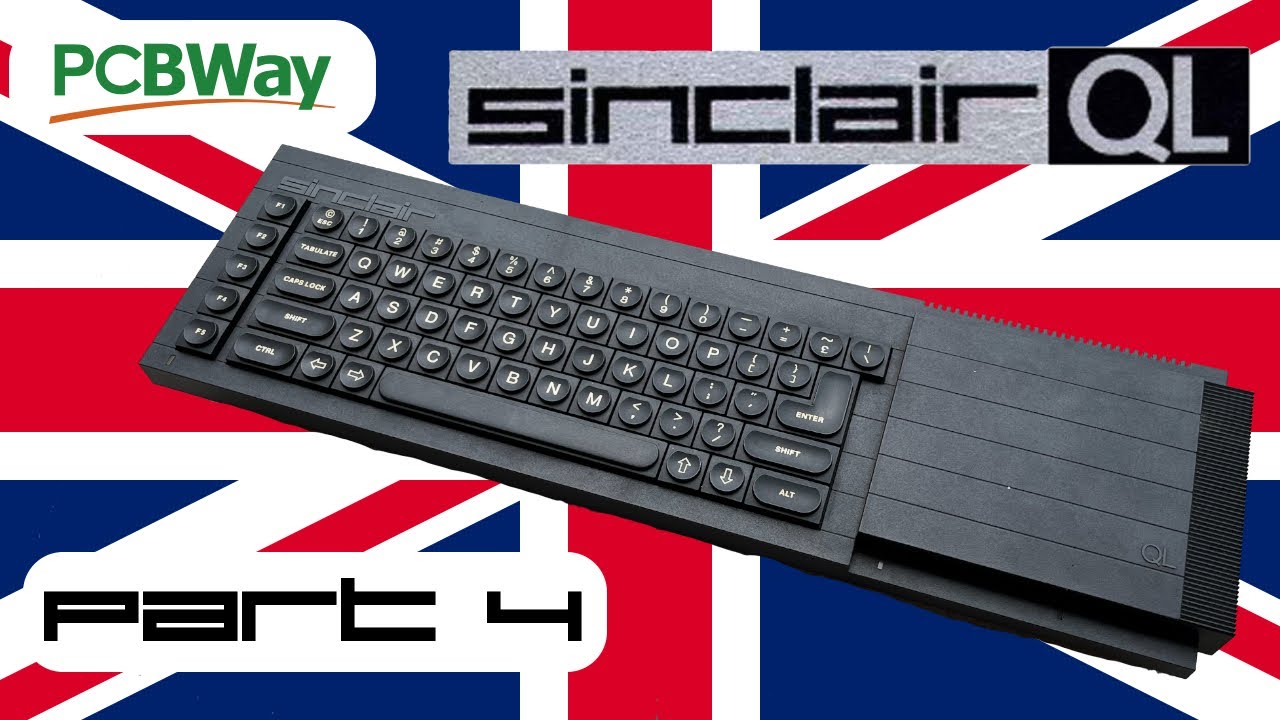 🇬🇧 Sinclair QL: Part 4 (VGA Video Output) [#TCE0566]