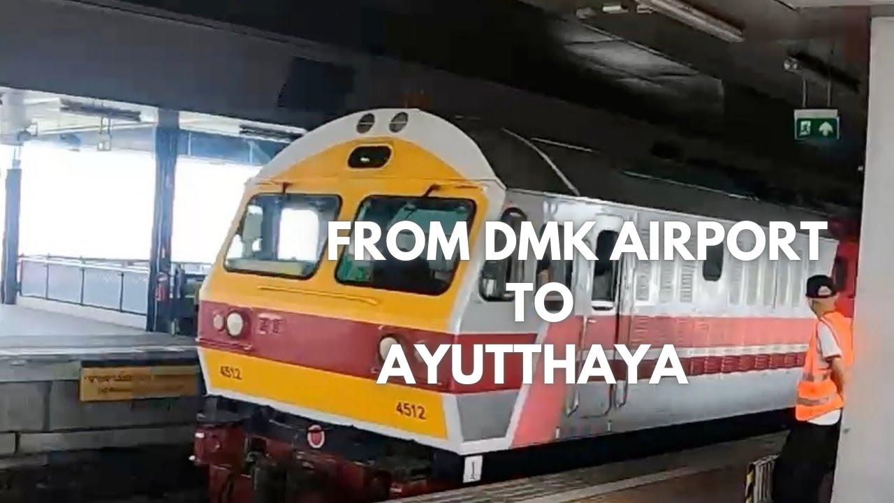 Catching the Train to Ayutthaya from DMK Airport