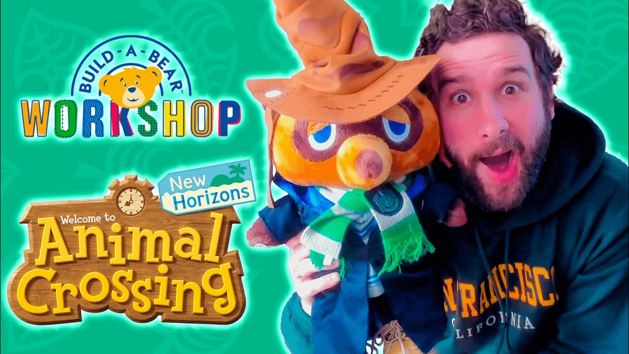 J'ai CRÉÉ un NOUNOURS ANIMAL CROSSING x HARRY POTTER 😱 BUILD A BEAR | SAN FRANSISCO 🔥