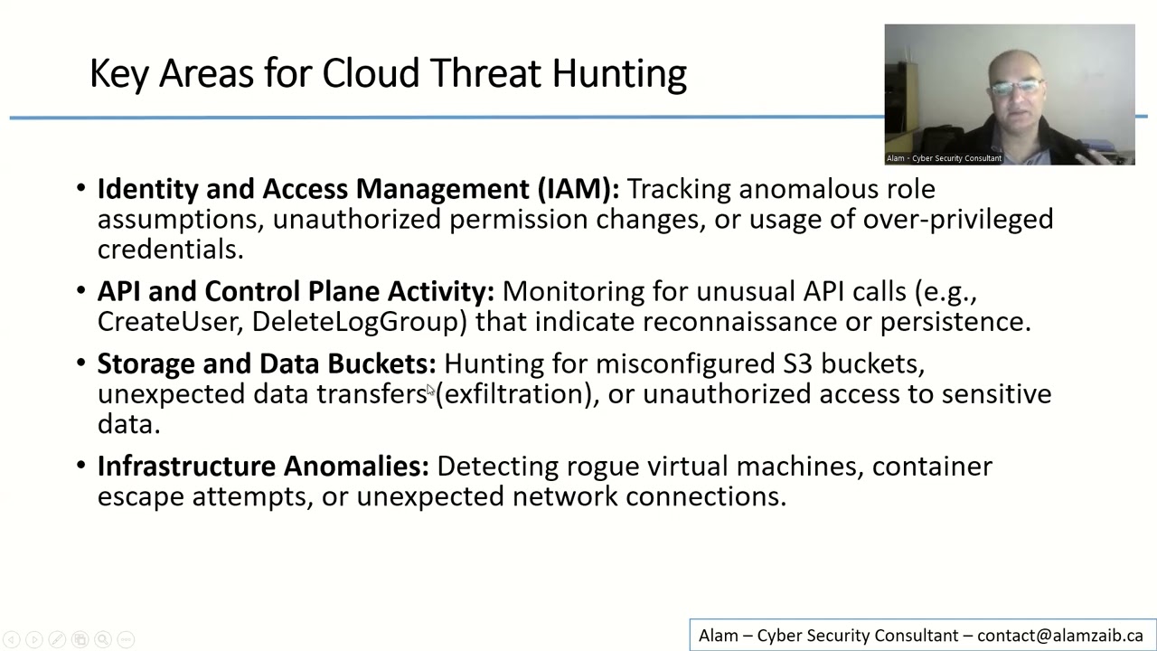Threat Hunting in the Cloud Environment
