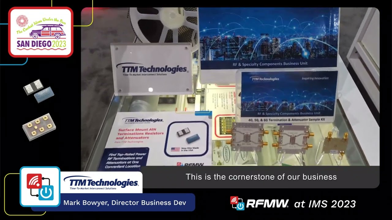 TTM Technologies at RFMW Booth IMS2023