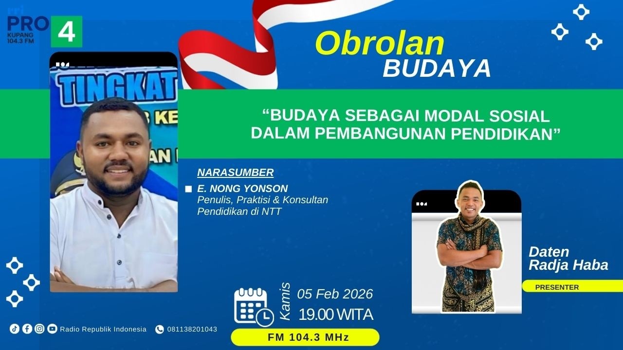 (LIVE) Budaya sebagai Modal Sosial dalam Pembangunan Pendidikan - Obrolan Budaya | Kamis 5 Feb. 2026