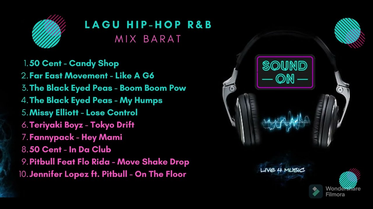 Lagu Hip Hop RnB Barat Mix Bass   - Best Lagu Mix Hip Hop RnB Bass Boosted