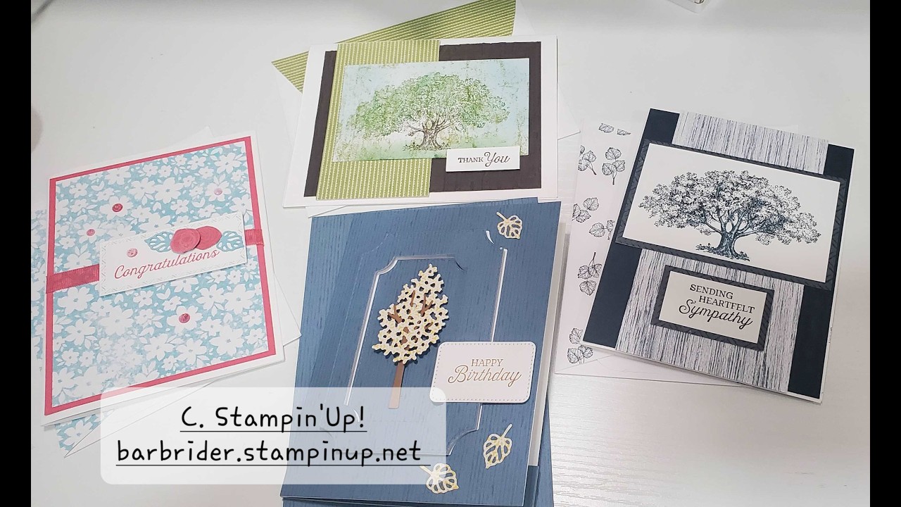 Buzz in with Barb Replay 3.15.26 Stampin' Up! Loveliest Tree Bundle