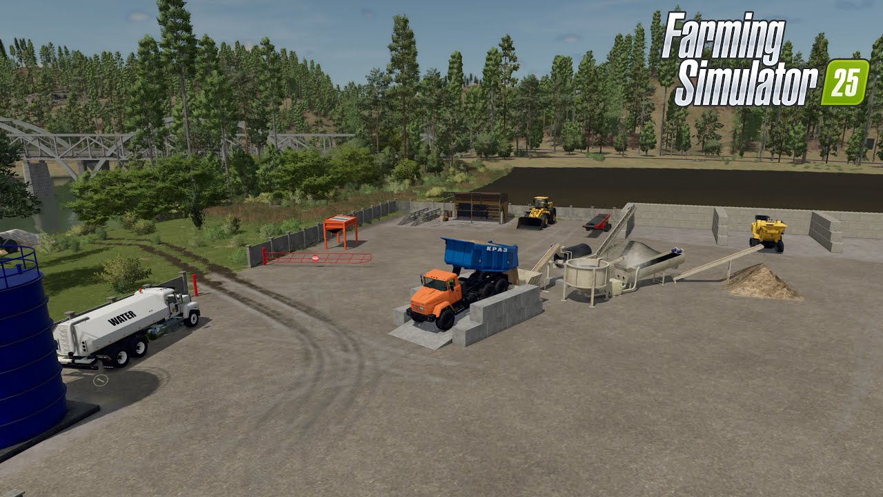 Farming Simulator 25 🚧 Silverrun Forest Map 🚧 Episode 4 - Testing The New Trommel 👷‍♂️