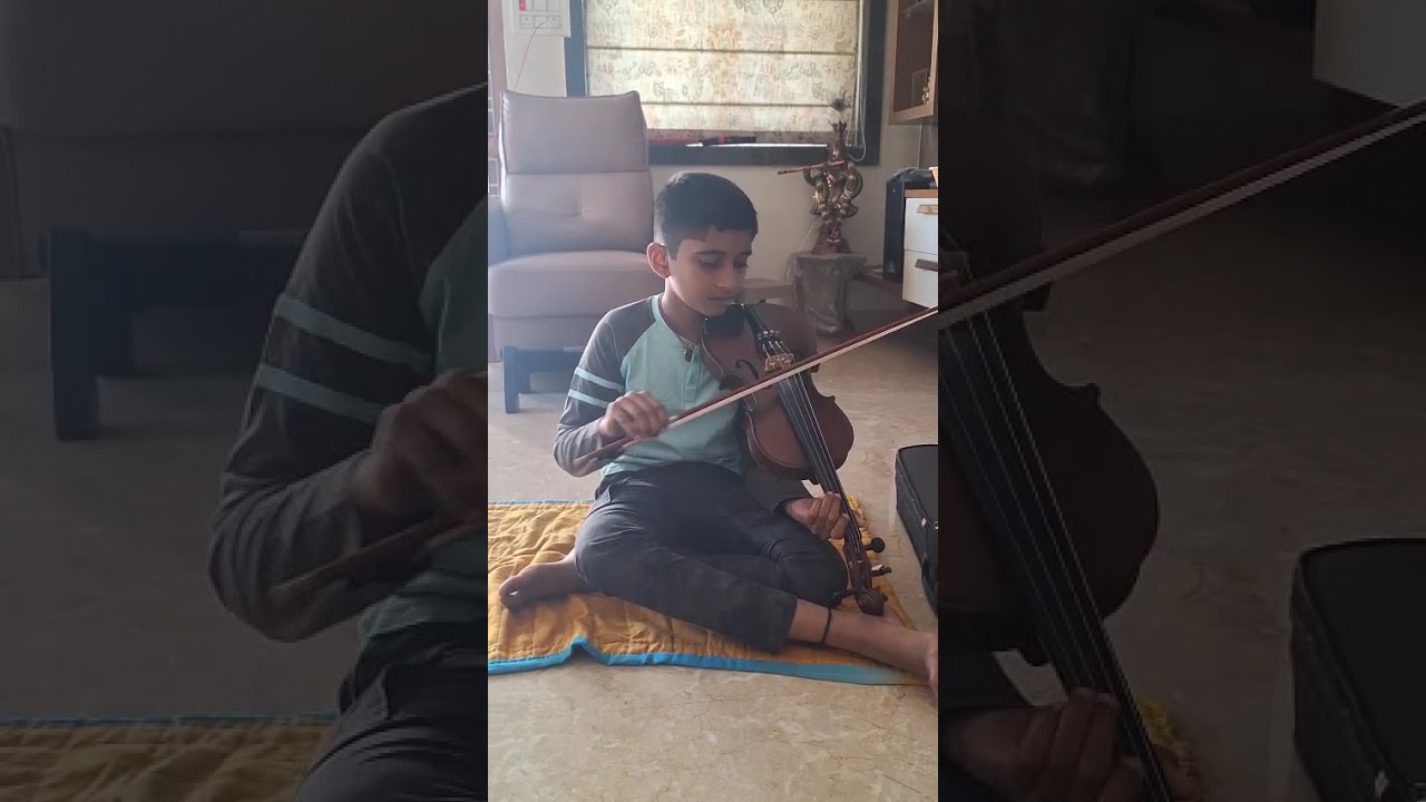 🌟 Inspiring Carnatic Violin Performance by a Young Talent -Student of Mahavadi Vasu Sastry 