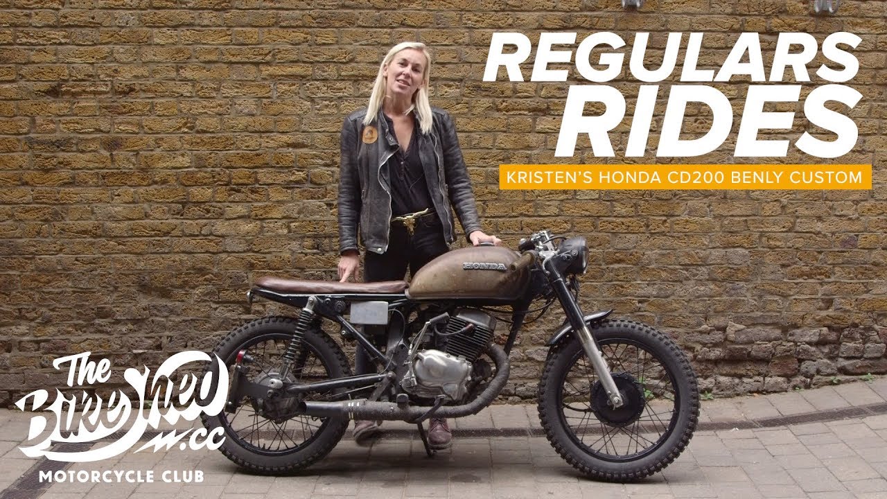 Регулярные поездки — Honda CD200 Benly Custom Кристен