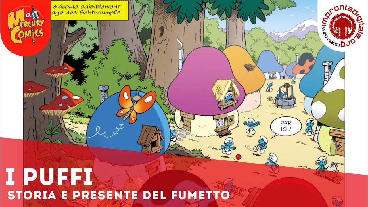 Mercury Comics - I Puffi, passato e presente