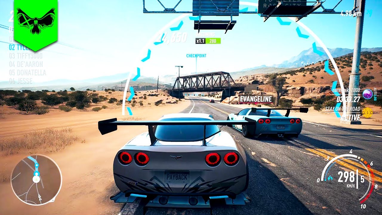 Chevrolet Corvette C6 - Ember Valley Race | NFS Payback 4K [60FPS]