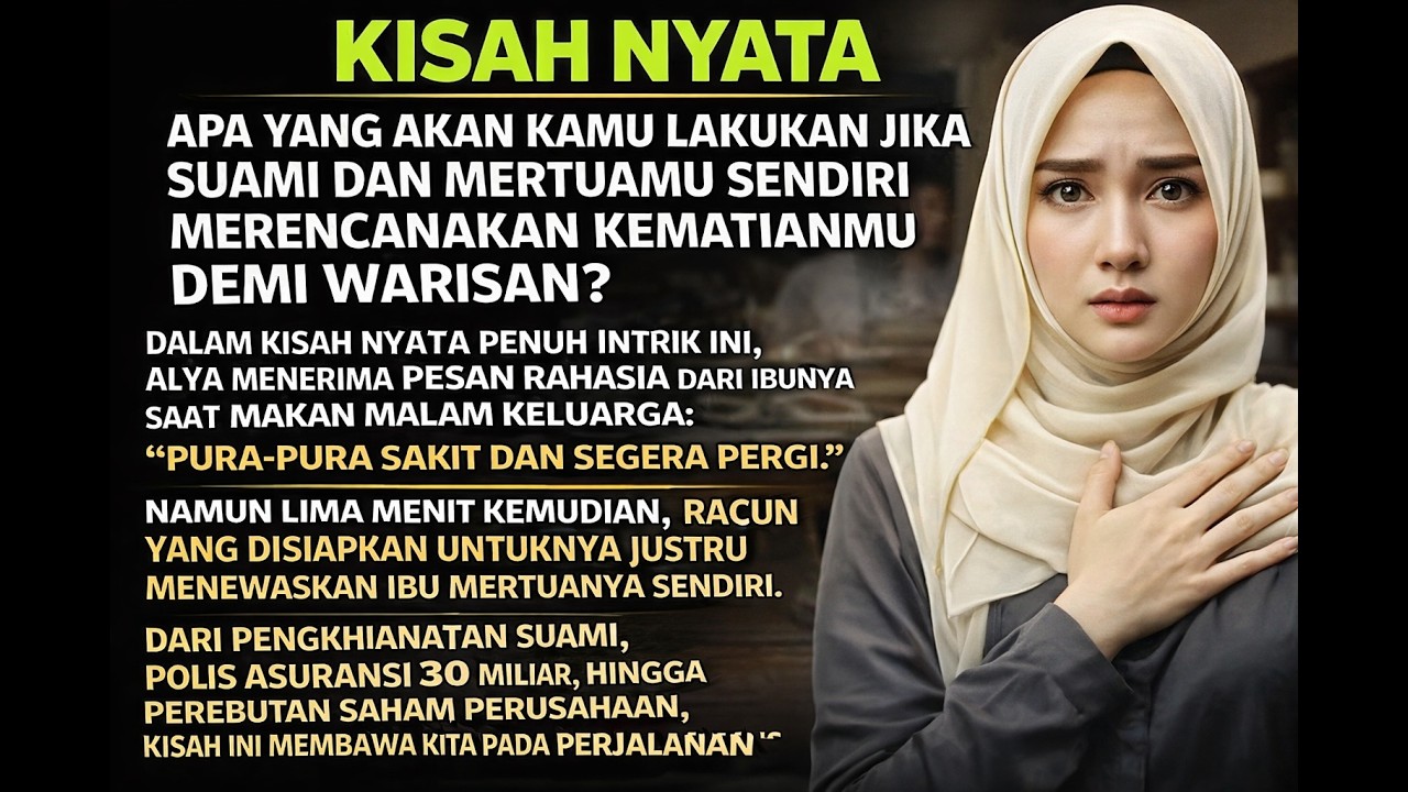 AKU DIUNDANG MAKAN MALAM KELUARGA… TERNYATA MEREKA BERENCANA MEMBUNUHKU!