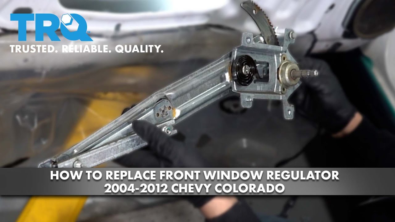 How to Replace Front Window Regulator 2004-2012 Chevy Colorado