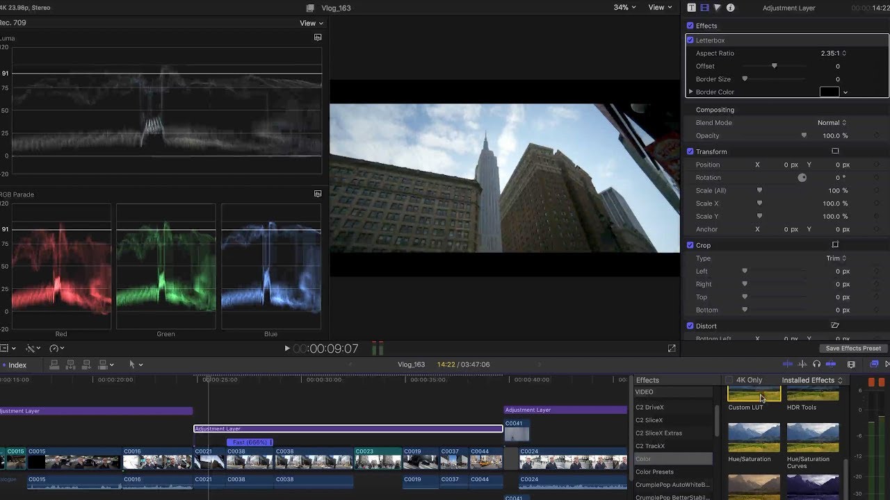 My color grading process - A basic introduction