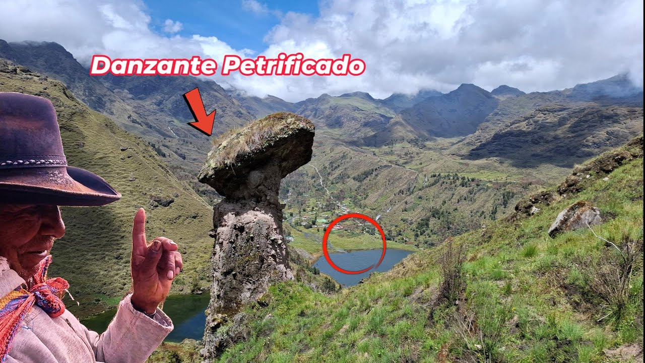 Un pueblo Tragado por el Agua y se convirtió en Lago descansa en el corazón de los Andes.