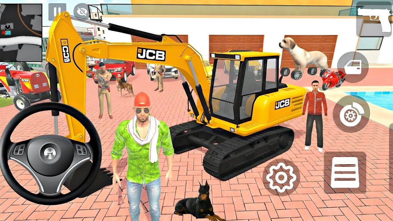 Franklin Purchase New Heavy JCB Delivery 💥🚨 Indian Theft Auto Simulator Game 💥🤩