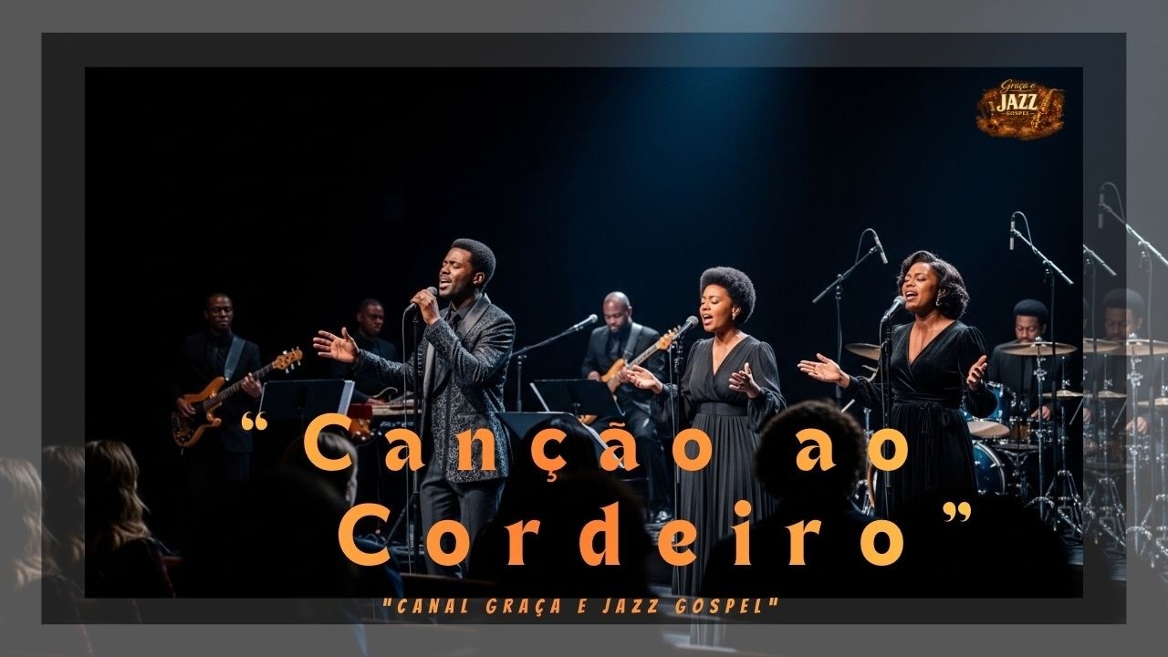 Canção ao Cordeiro - Graça e Jazz Gospel 🕊️🎷!