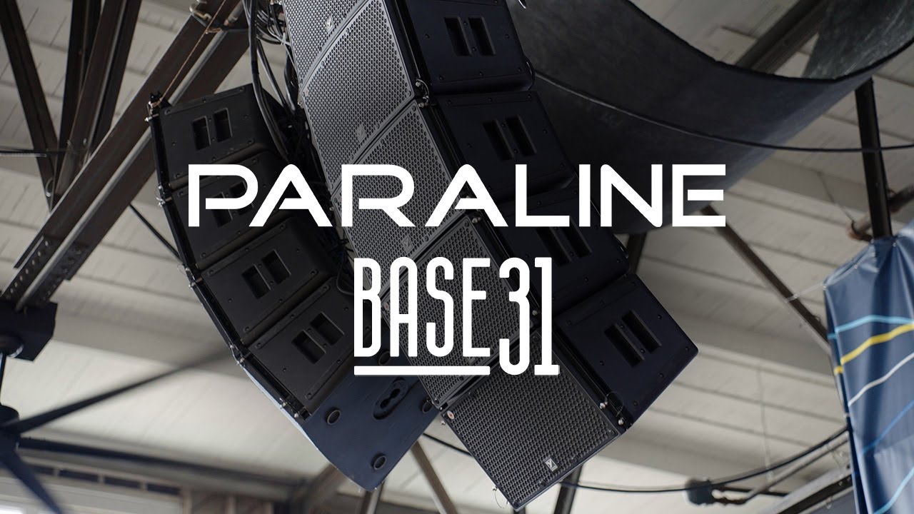Компактный линейный массив Paraline в учебном зале Base31