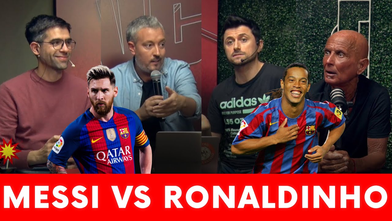 ¿RONALDINHO es MÁS que MESSI? - CARROZZA vs OSVALDO