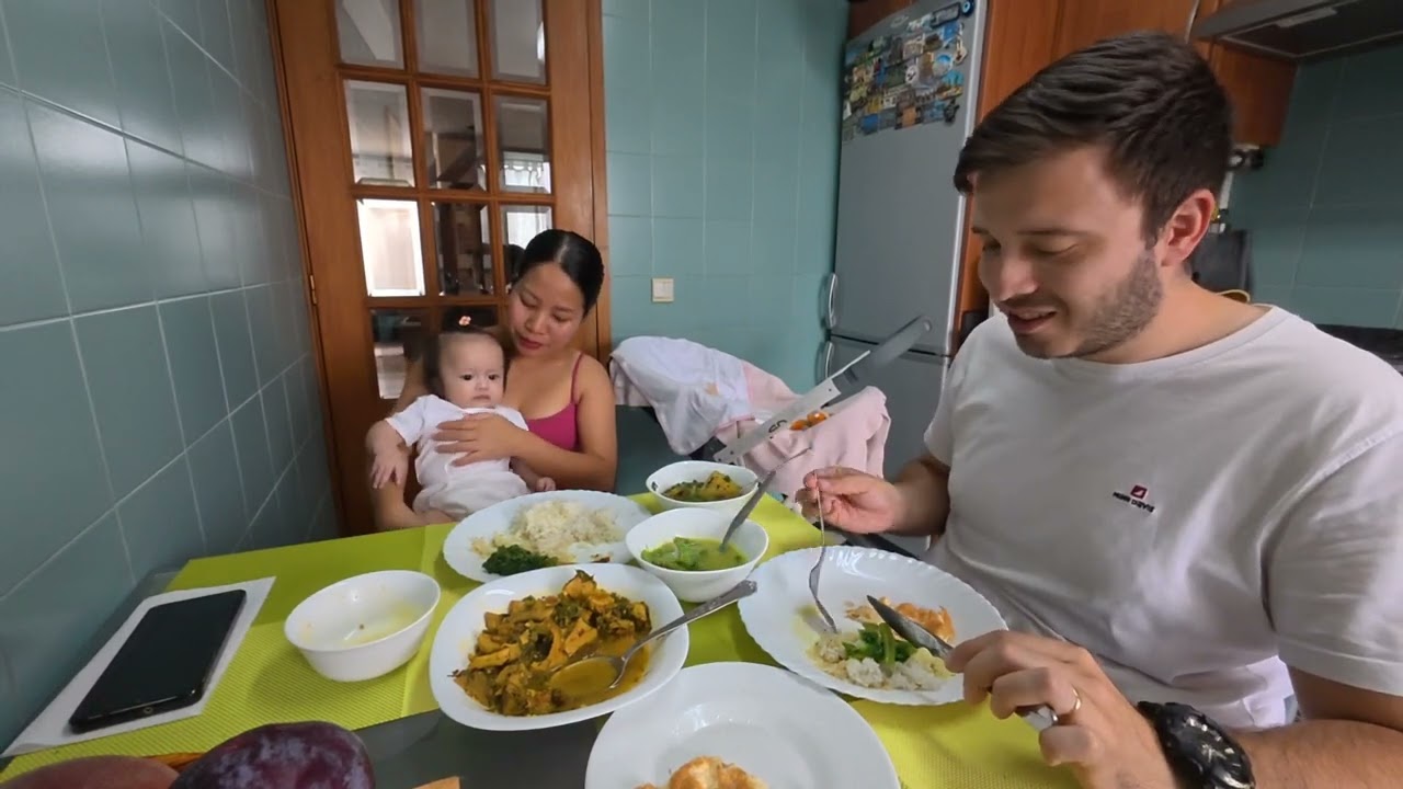 Naute Thawmhnaw than San chak Zia mai chu #mukbang #mizofood #4monthsold #girl