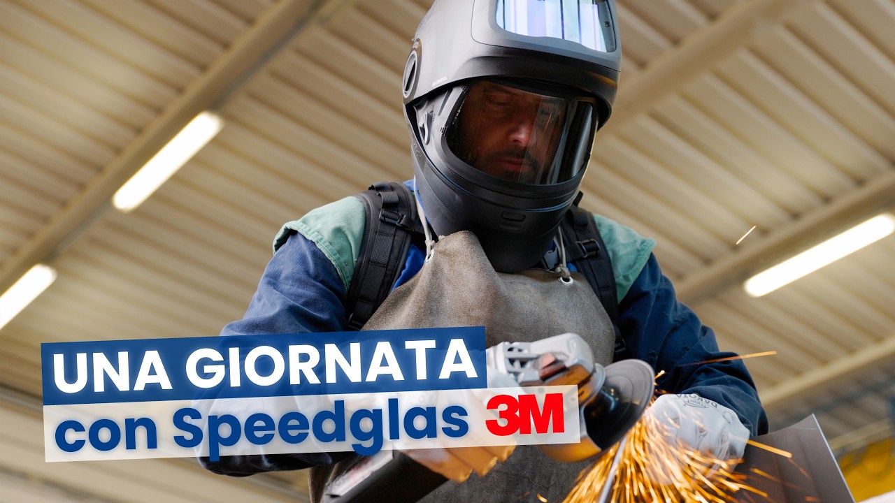 Una giornata con la maschera ventilata Speedglas 3M